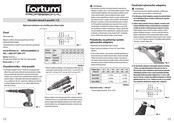 Fortum Proffesional 4770651 Manual Del Propietário