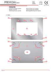 INIM Electronics PREVIDIA MAX PRREPB Manual Del Usuario