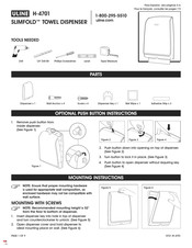 Uline SLIMFOLD H-4701 Manual Del Usuario