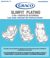 Graco SLIMFIT PLATINO Manual De Instrucciones