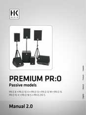 HK Audio PREMIUM PR:O 12 M Manual De Instrucciones