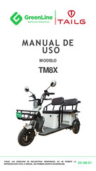 GREENLINE TM8X Manual De Uso