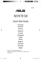 Asus M3N78 SE Guia De Inicio Rapido