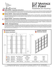 Vantage Point the evo system ESH4A Instrucciones De Ensamblaje