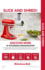 KitchenAid KSMVSA Guia De Inicio Rapido