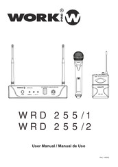 Work Pro W WRD 255/1 Manual De Uso