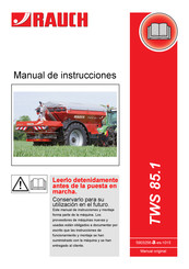 Rauch TWS 85.1 Manual De Instrucciones