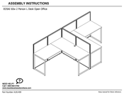 Bush Business Furniture EO5AI Instrucciones De Montaje