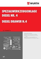 Würth 1952 008 116 Traducción Del Manual De Instrucciones De Servicio Original