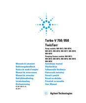 Agilent Technologies Turbo-V 750 Manual De Instrucciones