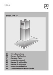 V-Zug DW-S6 Manual De Utilización