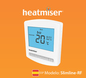 Heatmiser Slimline-RF Manual Del Usuario