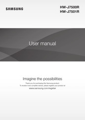 Samsung HW-J7500R Manual Del Usuario