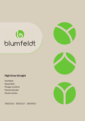 Blumfeldt High Grow Straight Manual De Instrucciones