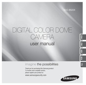 Samsung SCC-B5223 Manual Del Usuario