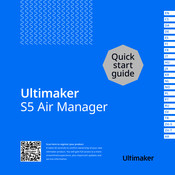 Ultimaker S5 Air Manager Guia De Inicio Rapido