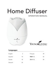 Young Living Home Diffuser Operación Manual