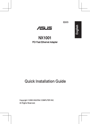 Asus NX1001 Manual De Instrucciones