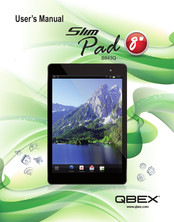 Qbex Slim Pad B843Q Manual Del Usuario