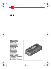 Würth LR 1 Instrucciones Para El Manejo