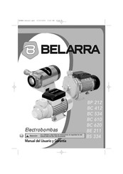 Belarra BE 211 Manual Del Usuario Y Garantía