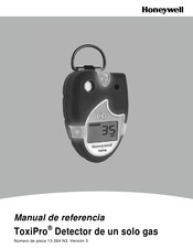 Honeywell ToxiPro CO Manual De Referencia