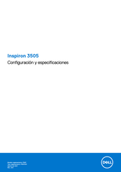 Dell Inspiron 3505 Configuración Y Especificaciones