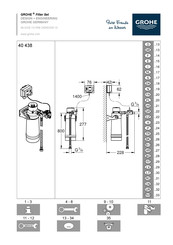 Grohe Filter Set 40 438 Manual De Instrucciones