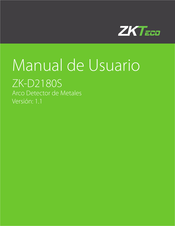 ZKTeco ZK-D2180S Manual De Usuario