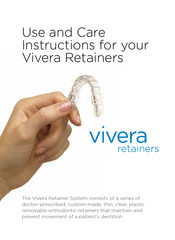 Align Technology Vivera Retainers Uso Y Mantenimiento