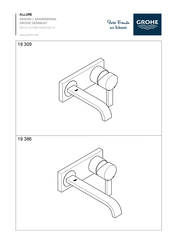 Grohe ALLURE 19 309 Manual De Instrucciones