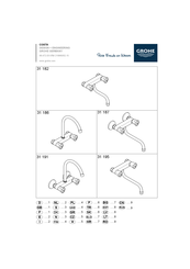 Grohe COSTA 31 195 Manual De Instrucciones