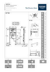 Grohe RAPID SL 38 748 Manual De Instrucciones