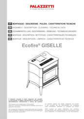 Palazzetti Ecofire GISELLE Manual De Instrucciones