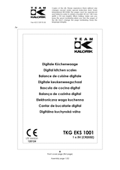 Kalorik TKG EKS 1001 Manual De Instrucciones