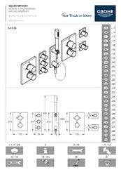 Grohe AQUASYMPHONY 34 634 Manual De Instrucciones