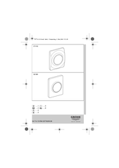 Grohe 37 018 Manual De Instrucciones