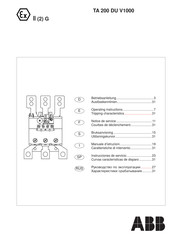 ABB TA 200 DU V1000 Instrucciones De Servicio