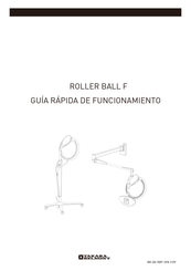 Takara Belmont ROLLER BALL F Guía Rápida De Funcionamiento