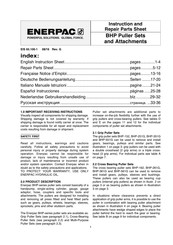 Enerpac BhP-5751G Instrucciones