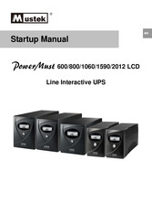 Mustek Power Must 800 LCD Manual De Instrucciones