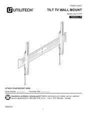 Utilitech UT175TP Manual De Instrucciones