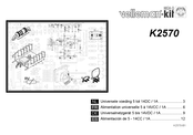 Velleman-Kit K2570 Manual De Instrucciones