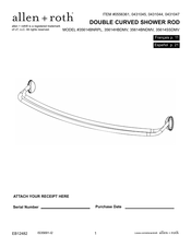 allen+roth 35614HBDMV Manual De Instrucciones