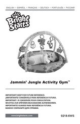 Bright Starts Jammin' Jungle Activity Gym Manual De Usuario