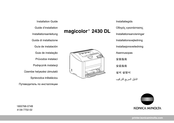 Konica Minolta magicolor 2430 DL Guia De Instalacion