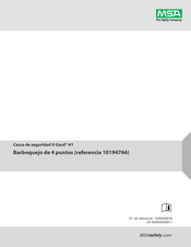 MSA V-Gard H1 Guia De Inicio Rapido