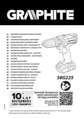 GRAPHITE 58G225 Instrucciones De Uso