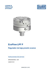 DÜRR EcoFlow LPF P Instrucciones De Servicio