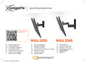 Vogel's WALL 2345 Instrucciones De Montage